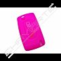 Capa silicone Citröen, flip dois botões, rosa