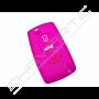 Capa slicone Citröen, flip três botões, rosa