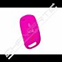 Capa silicone Citröen, nova flip três botões, rosa