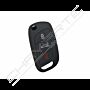 Capa silicone Citröen, nova flip três botões, negra