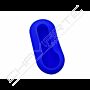 Capa silicone Fiat, flip três botões, azul