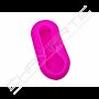 Capa silicone Fiat, flip três botões, rosa