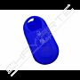 Capa silicone Fiat, flip três botões, azul