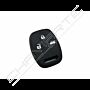 Capa silicone Honda, três botões, negra