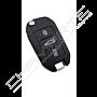 Caixa Para Comando Peugeot Flip 3 Botões (Mala)