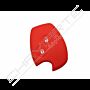 Capa silicone Renault, dois botões, vermelho