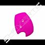 Capa silicone Renault, dois botões, rosa