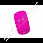 Capa silicone Opel, flip dois botões, rosa