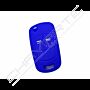 Capa silicone Opel, flip dois botões, azul