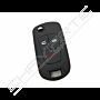 Capa silicone Opel, flip três botões, negra
