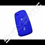 Capa silicone Volkswagen, dois botões, azul