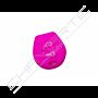 Capa silicone Volkswagen, dois botões, rosa