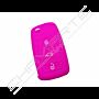 Capa silicone Volkswagen, três botões, rosa