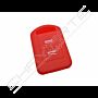 Capa silicone Opel, dois botões, vermelho