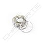 Argola de metal 40 mm