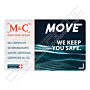 Cilindro M&C Move 32x32mm niquelado, Pack 2 cilindros mestrados