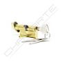 Cilindro Tesa TK6 de botão 30Bx30mm latonado