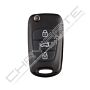 Comando Hyundai flip Três Botões - I30 Id 60