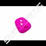 Capa silicone Peugeot, dois botões, rosa