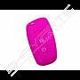 Capa silicone Ford, três botões, rosa