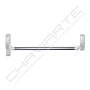 Tubo para barra antipânico Iseo 1130mm Cinza Metal 945927
