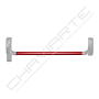 Tubo para barra antipânico Iseo 830mm Vermelho 945918