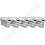 Pack 5 x Cilindro de Segurança M&C Minos 32/32 niquelado