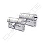 Pack 2 x Cilindros M&C Minos 32/32mm niquelado