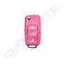 Comando KD 3 Botoes Tipo VW Rosa