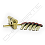 Cilindro ST6 Chaviarte 30x50mm latonado