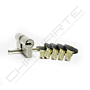 Cilindro Tesa TX80 30x50mm niquelado com chave Mifare