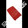 Capa silicone Renault, quatro botões, Smartkey proximidade, vermelho