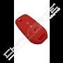 Capa silicone Renault, três botões, vermelho