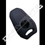 Capa Silicone Peugeot Três Botões Smartkey Preto