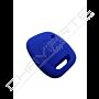 Capa silicone Renault, um botão, azul
