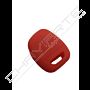 Capa silicone Renault, um botão, vermelho