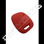 Capa silicone Renault, um botão, vermelho