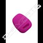 Capa silicone Renault, um botão, rosa