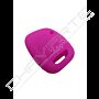 Capa silicone Renault, um botão, rosa