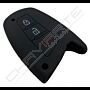 Capa silicone Hyundai, três botões de proximidade, negro