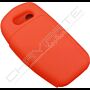 Capa silicone Audi, três botões, vermelho