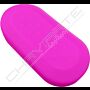 Capa silicone Fiat, flip três botões, rosa