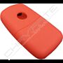 Capa silicone Volkswagen, três botões, vermelho