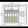 Cofre YALE corta fogo YFM/695/FG2