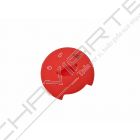 Capa silicone MINI, três botões, vermelho