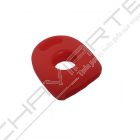 Capa silicone Volkswagen, um botão, vermelho