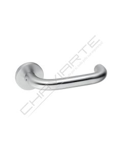 Puxador de muleta JNF, sem roseta, inox satinado IN.00.028.SR
