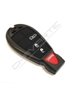 Caixa Para Comando Chrysler Keyless 3 Botões Com Botão de Emergência