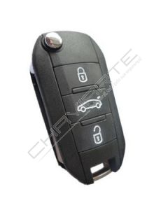 Caixa Para Comando Peugeot Flip 3 Botões (Mala)