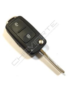 Caixa Para Comando Volkswagen Flip 2 Botões (5K0)
